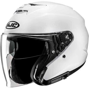 Casque moto HJC i31 Blanc XL - Jet ouvert - Publicité Casque moto HJC i31 Blanc XL - Jet ouvert - Publicité