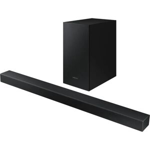 Samsung HW-T420 2.1ch Soundbar - Wired Subwoofer - Black Samsung HW-T420 2.1ch Soundbar - Wired Subwoofer - Black