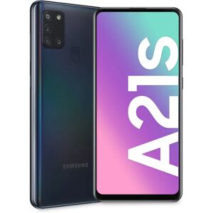 Samsung Galaxy A21s - Cámara 48 MP - Pantalla 6,5" - Android 10 - Negro Samsung Galaxy A21s - Cámara 48 MP - Pantalla 6,5" - Android 10 - Negro
