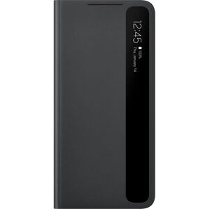 Samsung Galaxy S21 Plus Clear View Flip Cover - Black - Phone Case Samsung Galaxy S21 Plus Clear View Flip Cover - Black - Phone Case