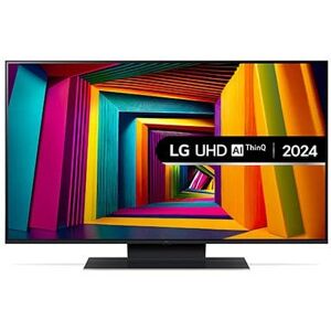 Televisor inteligente 4K UHD LG de 43'' - WebOS 24 - HDR10/HLG - Bluetooth Televisor inteligente 4K UHD LG de 43'' - WebOS 24 - HDR10/HLG - Bluetooth