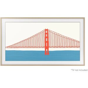 Samsung Bezel for The Frame 43" TV - Modern, Beige Wood Samsung Bezel for The Frame 43" TV - Modern, Beige Wood