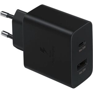 Samsung EP-TA220NBEGEU Phone Charger - Fast Charging, USB-C & USB-A - 35W Samsung EP-TA220NBEGEU Phone Charger - Fast Charging, USB-C & USB-A - 35W