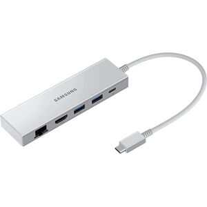 Samsung EE-P5400 Multiport-Adapter - USB-C 5-in-1 Silber Samsung EE-P5400 Multiport-Adapter - USB-C 5-in-1 Silber