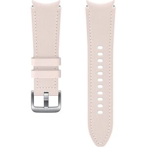 Samsung Galaxy Watch 4 Hybrid Leather Band - Pink - Smartwatch Strap Samsung Galaxy Watch 4 Hybrid Leather Band - Pink - Smartwatch Strap