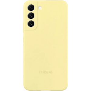 Samsung Yellow Silicone Back Cover for Galaxy S22+ Samsung Yellow Silicone Back Cover for Galaxy S22+
