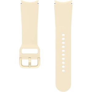 Samsung Galaxy Watch4 Sport Band - Fluoroelastomer - 20mm - Beige - Smartwatch Accessory Samsung Galaxy Watch4 Sport Band - Fluoroelastomer - 20mm - Beige - Smartwatch Accessory