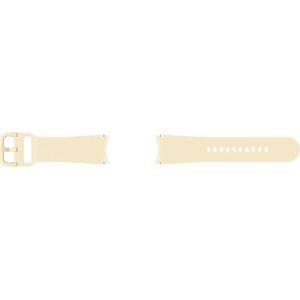 Samsung Galaxy Watch4 Sport Band - Fluoroelastomer - 20mm - Beige - Smartwatch Accessory Samsung Galaxy Watch4 Sport Band - Fluoroelastomer - 20mm - Beige - Smartwatch Accessory