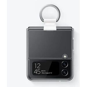 Samsung Galaxy Z Flip4 Clear Cover - Impact-Resistant, Transparent, Ring-Integrated - Mobile Phone Cover Samsung Galaxy Z Flip4 Clear Cover - Impact-Resistant, Transparent, Ring-Integrated - Mobile Phone Cover