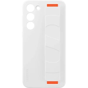 Samsung Galaxy S23+ Witte Siliconen Grip Case - Telefooncovers Samsung Galaxy S23+ Witte Siliconen Grip Case - Telefooncovers