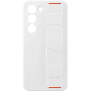 Samsung White Galaxy S23 Silicone Case - Protective Cover Samsung White Galaxy S23 Silicone Case - Protective Cover