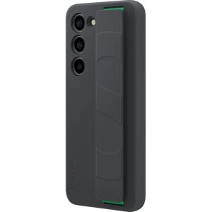 Samsung Galaxy S23 Siliconen Grip Hoes - Zwart - Telefoonhoesje Samsung Galaxy S23 Siliconen Grip Hoes - Zwart - Telefoonhoesje