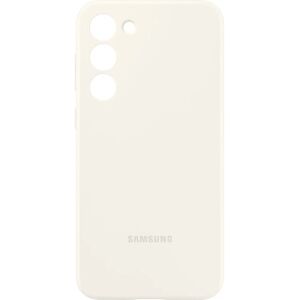 Samsung Galaxy S23+ Cream Silicone Case - Mobile Phone Cover Samsung Galaxy S23+ Cream Silicone Case - Mobile Phone Cover