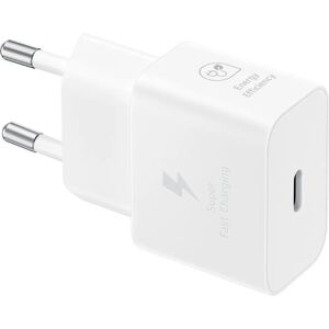 Samsung White Fast USB-C Charger - Compact & Universal Samsung White Fast USB-C Charger - Compact & Universal