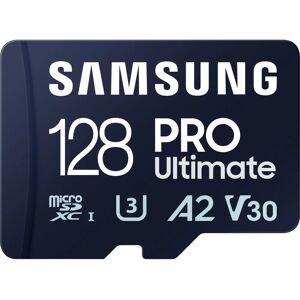 Samsung PRO Ultimate microSD (2023) - 128GB (MB-MY128SA/WW) + SD-Adapter Samsung PRO Ultimate microSD (2023) - 128GB (MB-MY128SA/WW) + SD-Adapter