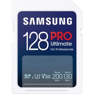 Samsung PRO Ultimate UHS-I V30 200MB/s SDXC - 128GB Samsung PRO Ultimate UHS-I V30 200MB/s SDXC - 128GB