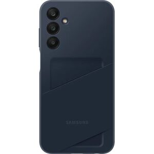 Samsung Galaxy A25 Blauw Zwart Telefooncuffe - Kaartvakje Samsung Galaxy A25 Blauw Zwart Telefooncuffe - Kaartvakje