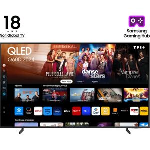 TV Intelligent QLED 65" Samsung 4K - Titane - HDR - Gaming - Publicité TV Intelligent QLED 65" Samsung 4K - Titane - HDR - Gaming - Publicité