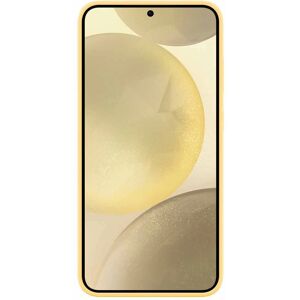 Samsung Galaxy S24 Plus Yellow Silicone Case - Mobile Phone Cover Samsung Galaxy S24 Plus Yellow Silicone Case - Mobile Phone Cover