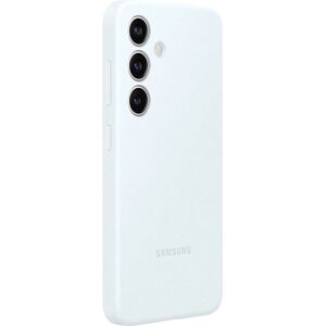 Samsung White Silicone Phone Cover for Galaxy S24 Samsung White Silicone Phone Cover for Galaxy S24