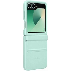 Samsung Galaxy Z Flip 6 Vegan Leather Case - Mint - Phone Cover Samsung Galaxy Z Flip 6 Vegan Leather Case - Mint - Phone Cover