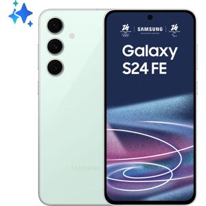 Samsung Galaxy S24 FE - 6,7 inci - 5G - Menta - Telefon inteligent Samsung Galaxy S24 FE - 6,7 inci - 5G - Menta - Telefon inteligent
