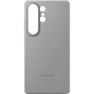 Szary silikonowy futerał na Samsung Galaxy S25 Ultra - Etui na telefon Szary silikonowy futerał na Samsung Galaxy S25 Ultra - Etui na telefon