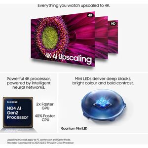 Samsung QN80F 55" 4K Neo QLED HDR Smart TV - Smart TV Samsung QN80F 55" 4K Neo QLED HDR Smart TV - Smart TV