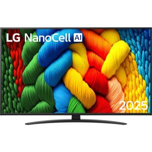 LG NanoCell AI 50NANO81A6A TV 50" 4K - Nero LG NanoCell AI 50NANO81A6A TV 50" 4K - Nero
