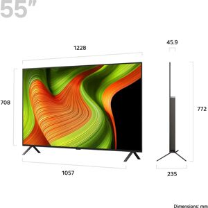 LG OLED55B56LA - Self-lit OLED 4K TV with webOS, Black LG OLED55B56LA - Self-lit OLED 4K TV with webOS, Black