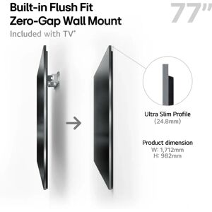 LG 77" OLED G5 4K Ultra HD Smart TV - Metallic LG 77" OLED G5 4K Ultra HD Smart TV - Metallic