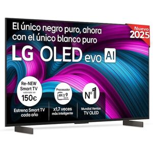 LG OLED evo AI OLED48C5ELB - Smart TV 48" 4K Preto LG OLED evo AI OLED48C5ELB - Smart TV 48" 4K Preto