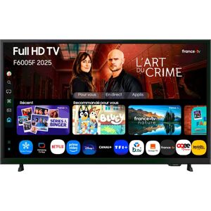 Samsung TU32F6005FK - TV intelligent Full HD 32" - Noir - Publicité Samsung TU32F6005FK - TV intelligent Full HD 32" - Noir - Publicité