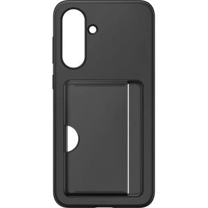 Samsung Galaxy A56 Black Silicone Card Holder Cover - Mobile Phone Case Samsung Galaxy A56 Black Silicone Card Holder Cover - Mobile Phone Case