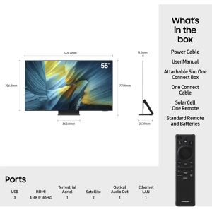 Samsung 55" OLED S95F 4K Vision AI Smart TV - Smart TV Samsung 55" OLED S95F 4K Vision AI Smart TV - Smart TV