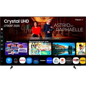 Samsung TU55U7005FK - 55" Crystal UHD 4K Smart TV - Sort Samsung TU55U7005FK - 55" Crystal UHD 4K Smart TV - Sort