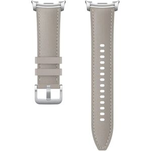 Samsung Galaxy Hybrid Strap for Galaxy Watch8 Classic - S/M/L - Taupe/Gray - Smartwatch Band Samsung Galaxy Hybrid Strap for Galaxy Watch8 Classic - S/M/L - Taupe/Gray - Smartwatch Band