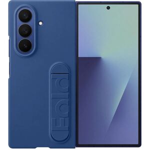 Samsung Z Fold7 Blue Silicone Case with Stand Samsung Z Fold7 Blue Silicone Case with Stand