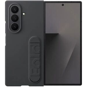 Samsung Z Fold7 Silicone Case - Stand & Grip - Black Samsung Z Fold7 Silicone Case - Stand & Grip - Black