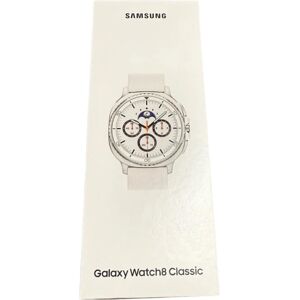 Samsung Galaxy Watch8 Classic LTE 46mm - Vit Smartwatch Samsung Galaxy Watch8 Classic LTE 46mm - Vit Smartwatch
