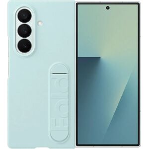 Samsung Galaxy Z Fold7 Mint Silicone Case with Stand Samsung Galaxy Z Fold7 Mint Silicone Case with Stand