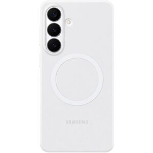 Funda de silicona magnética blanca para Galaxy S26+ - Funda para teléfono Funda de silicona magnética blanca para Galaxy S26+ - Funda para teléfono