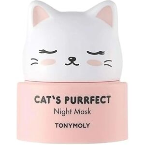 Tony Moly Cat's Purrfect Night Mask - Moisturizing & Soothing Night Care Tony Moly Cat's Purrfect Night Mask - Moisturizing & Soothing Night Care