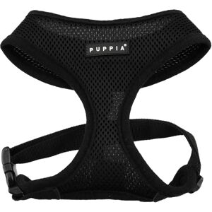 Puppia Model Soft Harnas - Zwart Puppia Model Soft Harnas - Zwart