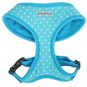 Puppia Dotty Zacht Harnas - Hond - Lichtblauw - Harnas Puppia Dotty Zacht Harnas - Hond - Lichtblauw - Harnas