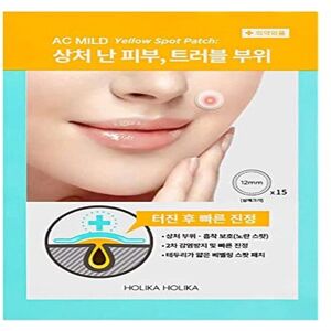 Patch Holika Holika AC Mild Yellow Spot - Traitement de la peau Patch Holika Holika AC Mild Yellow Spot - Traitement de la peau