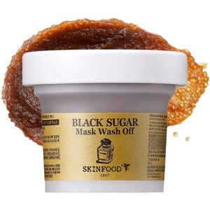Masque au sucre noir SKINFOOD Wash Off - Masque facial - Noir - Publicité Masque au sucre noir SKINFOOD Wash Off - Masque facial - Noir - Publicité