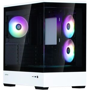 Caja de PC Zalman P30 BW Micro ATX Mini ITX - Vidrio templado, 3 ventiladores ARGB Caja de PC Zalman P30 BW Micro ATX Mini ITX - Vidrio templado, 3 ventiladores ARGB