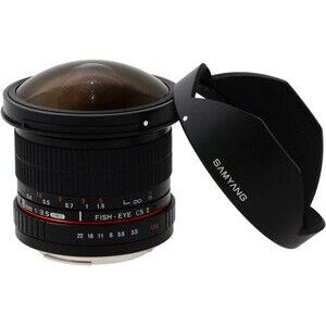 Samyang 8mm f/3.5 Asph IF MC Fisheye CSII WH - Wide fish-eye lens Samyang 8mm f/3.5 Asph IF MC Fisheye CSII WH - Wide fish-eye lens