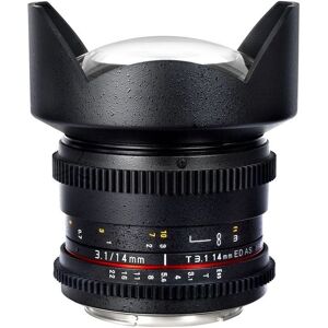 Samyang 14mm T3.1 VDSLR II Lens - Wide-angle, Manual Focus, Full-frame Samyang 14mm T3.1 VDSLR II Lens - Wide-angle, Manual Focus, Full-frame